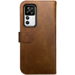 Rosso Element PU Θήκη Πορτοφόλι Xiaomi 12T / 12T Pro - Brown (8719246377006)