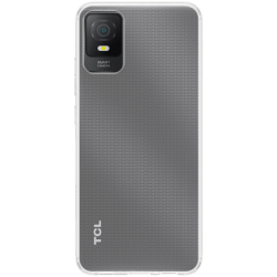 Vivid Σετ Διάφανη Θήκη Σιλικόνης & Tempered Glass - TCL 403 - Transparent (VIGELLY291GLASSTN)
