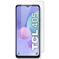Θήκη & Tempered Glass TCL 405/406/408 Vivid Set TPU Case & Tempered Glass Σετ Διάφανη Σιλικόνης & Αντιχαρακτικό Γυαλί Προστασίας Οθόνης - Transparent (VIGELLY266GLASSTN)