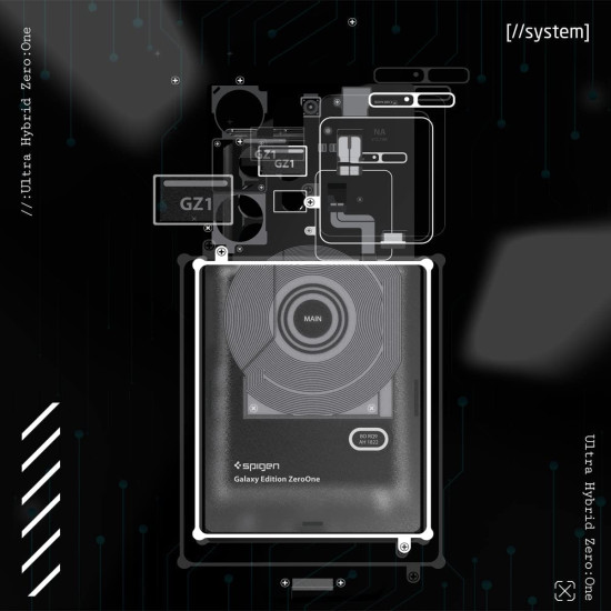 Spigen Ultra Hybrid Θήκη Samsung Galaxy S23 Ultra - Zero One (ACS05620)