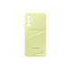 Official Samsung Card Slot Cover - Θήκη Σιλικόνης με Υποδοχή για Κάρτα - Samsung Galaxy A34 - Lime (EF-OA346TGEGWW)