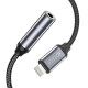 Tech-Protect Ultraboost - Αντάπτορας Lightning (Male) σε 3.5mm Jack (Female) - Black (9490713929599)