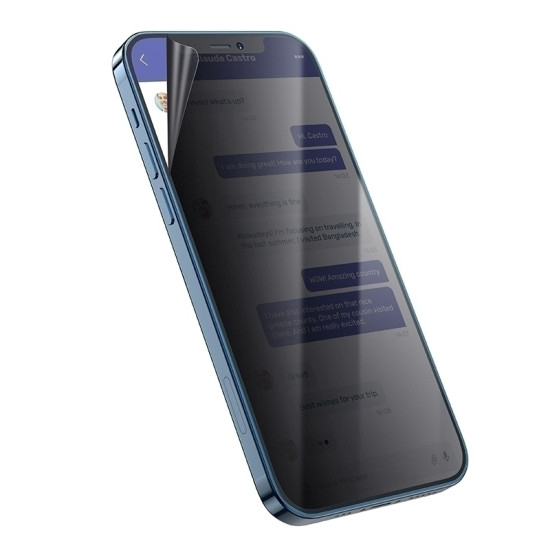 Hoco Hydrogel Pro Privacy Matte Screen Protector - Ματ Μεμβράνη Προστασίας Απορρήτου Οθόνης Samsung Galaxy A34 - 0.15 mm - Matte (HOCO-FRONT-PRM-002-182)