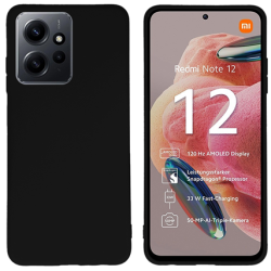 Vivid Silicone - Θήκη Σιλικόνης Xiaomi Redmi Note 12 4G - Black (VIMAT284BK)