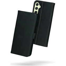 Rosso Deluxe Δερμάτινη Θήκη Πορτοφόλι Samsung Galaxy A34 - Black (8719246381034)