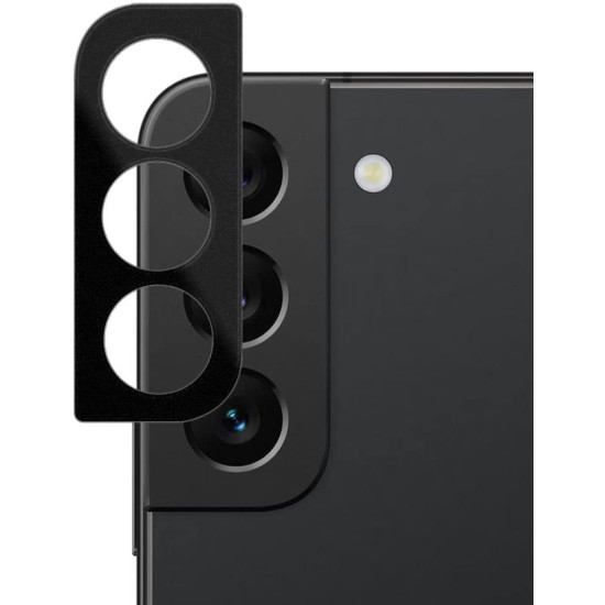 Rosso Camera Lens Protector - Προστατευτικό Κάλυμμα Κάμερας - Samsung Galaxy S22 5G / S22 Plus 5G - Black (8719246381874)