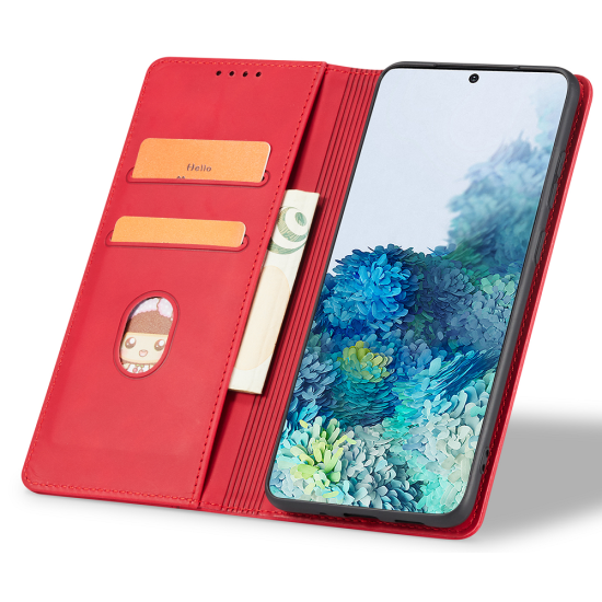 Bodycell Θήκη - Πορτοφόλι Samsung Galaxy A54 - Red (5206015022326)