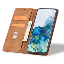 Bodycell Θήκη - Πορτοφόλι Samsung Galaxy A34 - Brown (5206015022272)