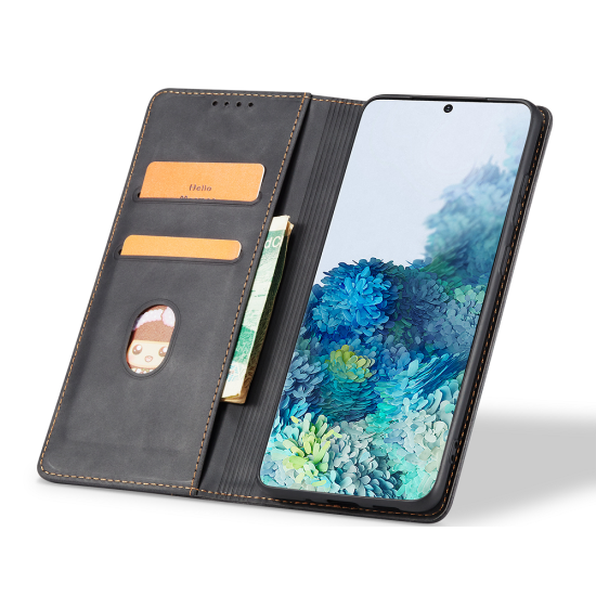 Bodycell Θήκη - Πορτοφόλι Xiaomi Redmi Note 12 4G - Black (5206015019449)
