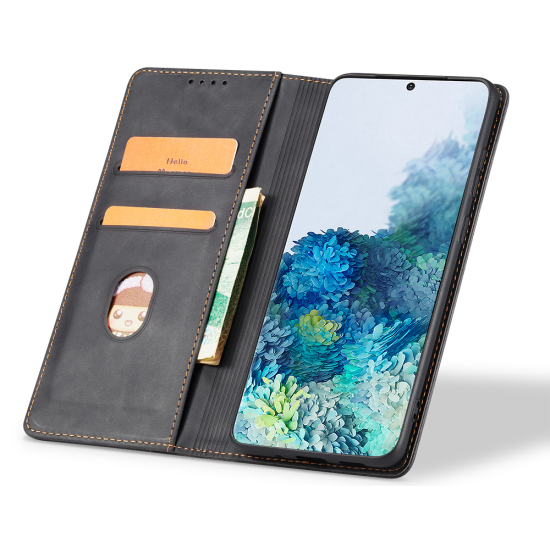 Bodycell Θήκη - Πορτοφόλι Xiaomi Redmi Note 12 5G - Black (5206015019470)