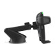 iOttie Easy One Touch Wireless 2 - Βάση Ασύρματης Φόρτισης με Βεντούζα για Κινητά έως 6.7" για Ταμπλό / Παρμπρίζ Αυτοκινήτου με Ρυθμιζόμενο Βραχίονα - 7.5W - Black (HLCRIO142)