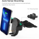 iOttie 2 in 1 Auto Sense Wireless - Βάση Ασύρματης Φόρτισης για Κινητά έως 6.5" για CD & Αεραγωγούς Αυτοκινήτου - 7.5W - Black (HLCRIO164)