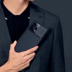Nillkin CamShield Pro - Σκληρή Θήκη με Κάλυμμα για την Κάμερα - Xiaomi Redmi Note 12 Pro 5G / Poco X5 Pro - Blue (6902048260535)