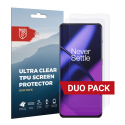 Rosso Ultra Clear Screen Protector - Μεμβράνη Προστασίας Οθόνης - OnePlus 11 - 2 Τεμάχια (8719246384561)