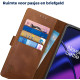 Rosso Deluxe Δερμάτινη Θήκη Πορτοφόλι OnePlus 11 - Brown (8719246384028)