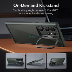 ESR Classic Kickstand Θήκη Samsung Galaxy S23 Ultra - Clear / Green (4894240175941)