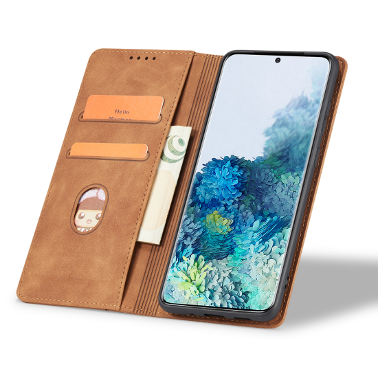 Bodycell Θήκη - Πορτοφόλι Xiaomi 13 - Brown (5206015017667)