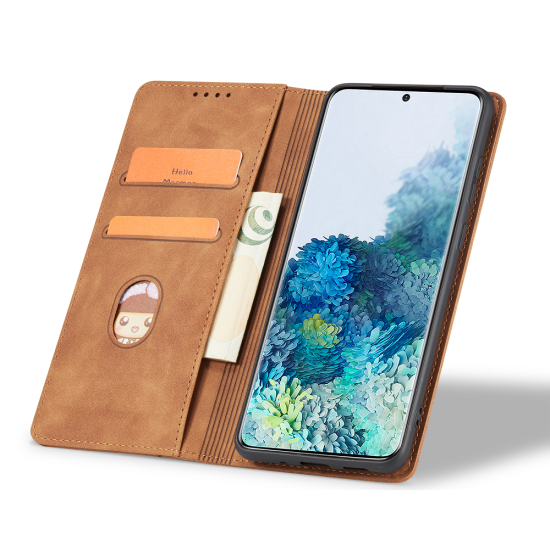 Bodycell Θήκη - Πορτοφόλι Xiaomi Poco X5 - Brown (5206015017902)