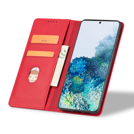 Bodycell Θήκη - Πορτοφόλι Xiaomi Poco X5 Pro - Red (5206015018510)