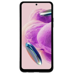 Vivid Σετ Θήκη Σιλικόνης & Tempered Glass - Xiaomi Redmi Note 12S - Transparent / Black (VIMAT312BKGLASSTN)