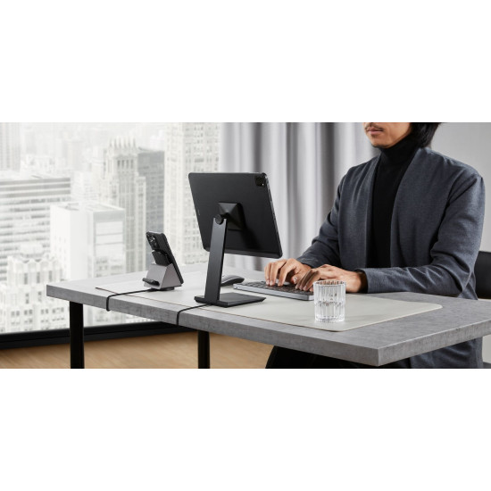 Pitaka MagEZ Case 2 - Θήκη Aramid Fiber Body Apple iPad Pro 12.9" 2022 / 2021 - Black / Grey / Twill (KPD2204P)
