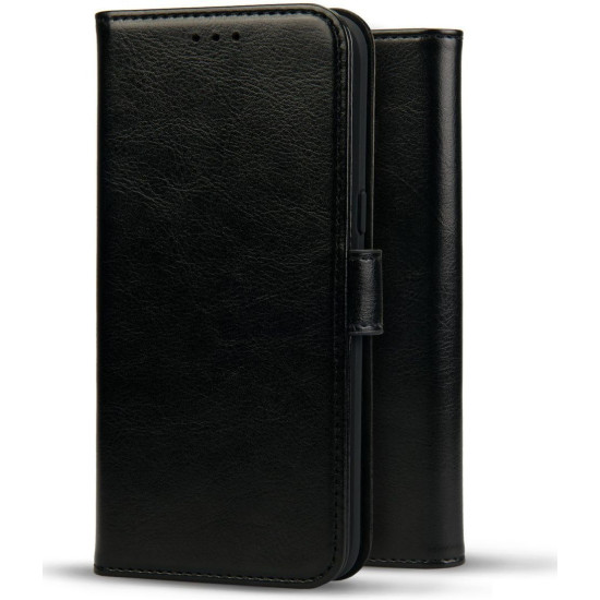 Rosso Element PU Θήκη Πορτοφόλι Xiaomi 13 Lite - Black (8719246387555)