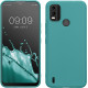 KWmobile Θήκη Σιλικόνης Nokia C21 Plus - Teal Matte (61460.57)
