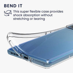 KWmobile Διάφανη Θήκη Σιλικόνης Motorola Edge 40 Pro / Edge Plus 2023 - Transparent (61342.03)