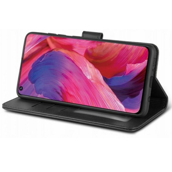 Tech-Protect Wallet - Θήκη Πορτοφόλι Oppo Reno5 Lite / Oppo A94 4G - Black (9589046919428)