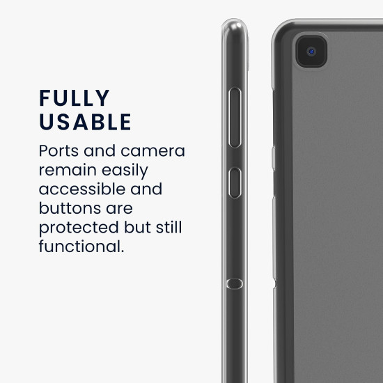 KW Θήκη Σιλικόνης Honor Pad X8 10.1" - Matte Transparent (61472.03)