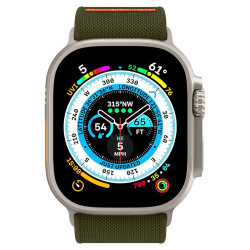 Spigen Lite Fit Ultra - Υφασμάτινο Λουράκι Apple Watch Ultra/SE/11/10/9/8/7/6/5/4 (49/46/45/44mm) - Khaki (AMP05985)