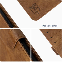 Rosso Element PU Θήκη Πορτοφόλι Xiaomi 13 Ultra - Brown (8719246398841)