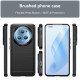 Techsuit Carbon Silicone - Θήκη Σιλικόνης Honor Magic5 Pro - Black (5949419064003)