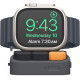 Elago W9 Stand Ultra Apple Watch Charging Station - Βάση Σιλικόνης για Φορτιστή Apple Watch Ultra2/Ultra1/SE/10/9/8/7/6/5/4/3/2/1 (49/46/45/44/42/41/40/38mm) & Samsung Galaxy Watch 5 / 5 Pro - Dark Gray (EST-WT9-ULTRA-DGY)