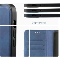 Rosso Element 2 in 1 - PU Θήκη Πορτοφόλι Samsung Galaxy S22 Ultra 5G - Blue (8719246344756)