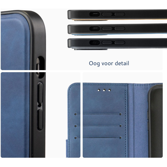 Rosso Element 2 in 1 - PU Θήκη Πορτοφόλι Samsung Galaxy S22 Ultra 5G - Blue (8719246344756)