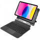 Buddi Thorn Keyboard Case - Θήκη με Υποδοχή για Apple Pencil και Αποσπώμενο Μαγνητικό Πληκτρολόγιο Bluetooth - Apple iPad (A16) 11th Gen. 2025 11" / iPad 10th Gen. 2022 10.9" - Black (8719246386664)