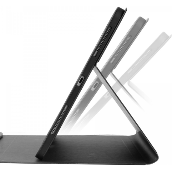 Buddi Zuna Keyboard Case - Θήκη με Υποδοχή για Apple Pencil και Πληκτρολόγιο Bluetooth - Apple iPad Pro 11" 2022 / 2021 / 2020 / 2018 - Black (8719246386565)