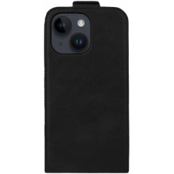 Rosso Element Vertical Flip Case - Flip Θήκη Πορτοφόλι Apple iPhone 14 - Black (8719246406966)