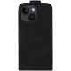 Rosso Element Vertical Flip Case - Flip Θήκη Πορτοφόλι Apple iPhone 14 - Black (8719246406966)