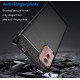 HappyCase Θήκη Σιλικόνης Brushed - Nokia C32 - Black (8719246408649)