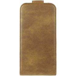 Rosso Element Vertical Flip Case - Flip Θήκη Πορτοφόλι Samsung Galaxy S23 - Brown (8719246406942)