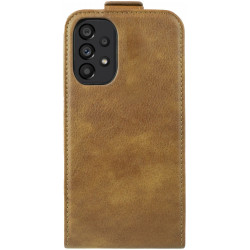 Rosso Element Vertical Flip Case - Flip Θήκη Πορτοφόλι Samsung Galaxy A53 5G - Brown (8719246406911)