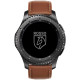 Rosso Deluxe Strap - Universal Δερμάτινο Λουράκι για Smartwatches (22mm) - Brown (8719246388064)