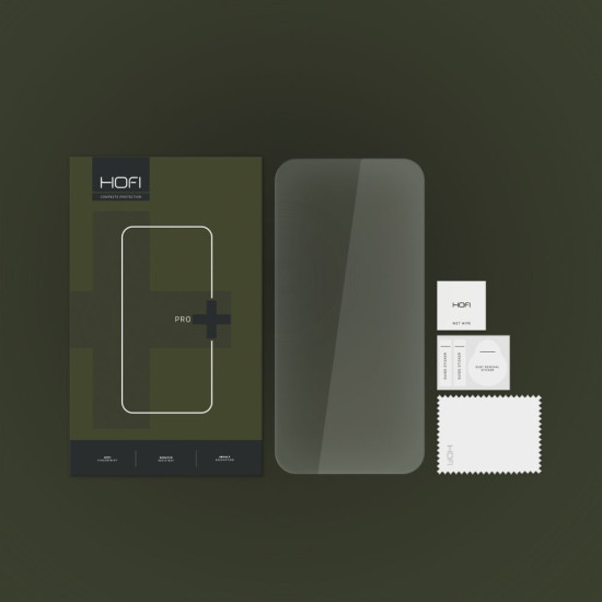 Hofi Premium Pro+ Tempered Glass - Αντιχαρακτικό Γυαλί Οθόνης Apple iPhone 15 - Clear (9319456604580)