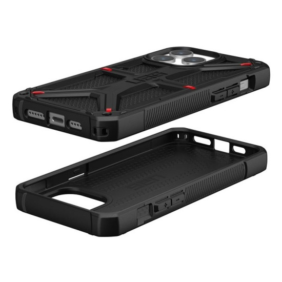 UAG Monarch - Ανθεκτική Θήκη Apple iPhone 15 Pro Max - Kevlar Black (114298113940)