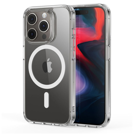 Θήκη iPhone 15 Pro Max ESR Classic Hybrid HaloLock Ανθεκτική με MagSafe - Clear (4894240173497)