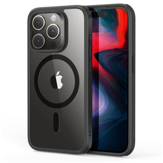 ESR Classic Hybrid HaloLock - Ανθεκτική MagSafe Θήκη Apple iPhone 15 Pro - Clear / Black (4894240173466)