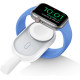 Veger W0102 Portable Charger for Apple Watch - Φορητός Ασύρματος Φορτιστής Apple Watch 1200mAh - 2.5W - White (6970453557205)
