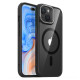 ESR Classic Kickstand Hybrid HaloLock - Διάφανη Ανθεκτική MagSafe Θήκη Apple iPhone 15 - Clear / Black (4894240176481)